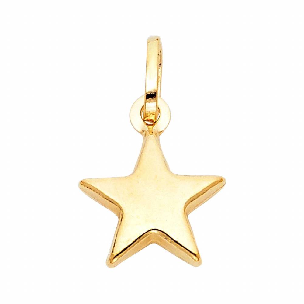 NEW STORY JEWELLERY women's plated star charm in gold
